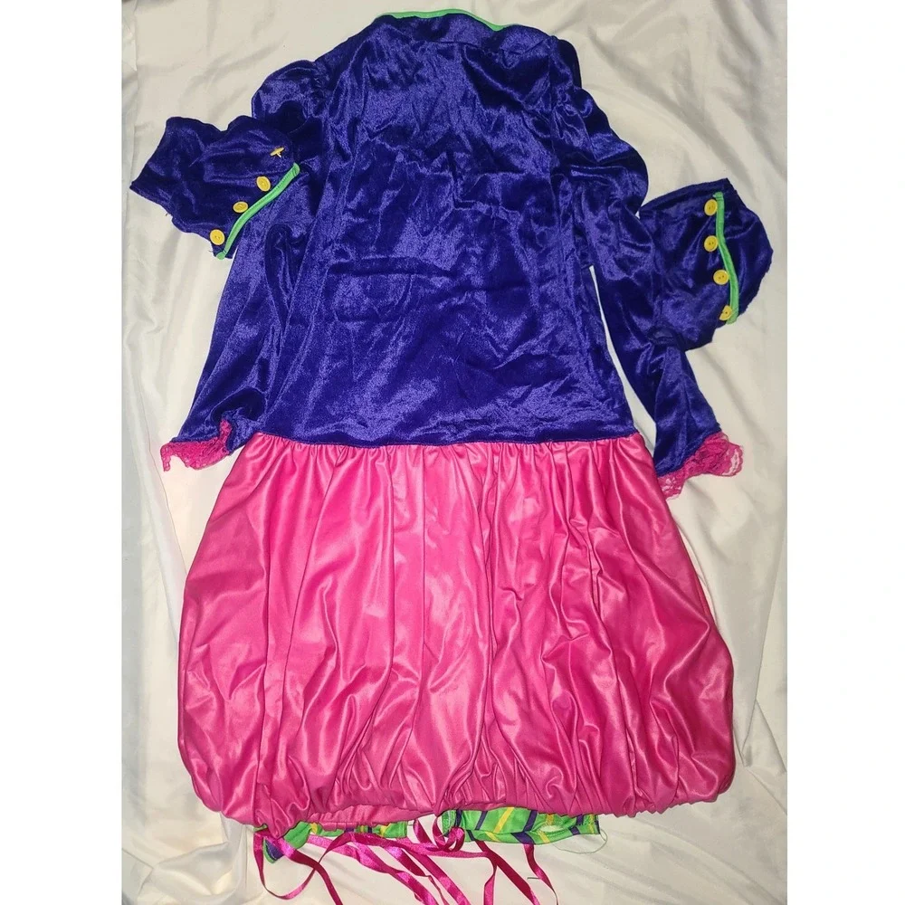 Mad Hatter Costumes Junior Large 11-13 Girls Dress Up Set 378 Purple‎ Halloween